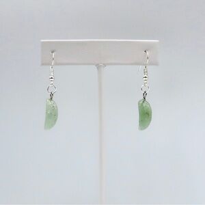 FLUORITE CRESCENT EARRINGS